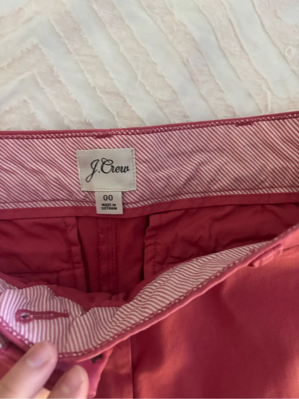 J. Crew classic pink